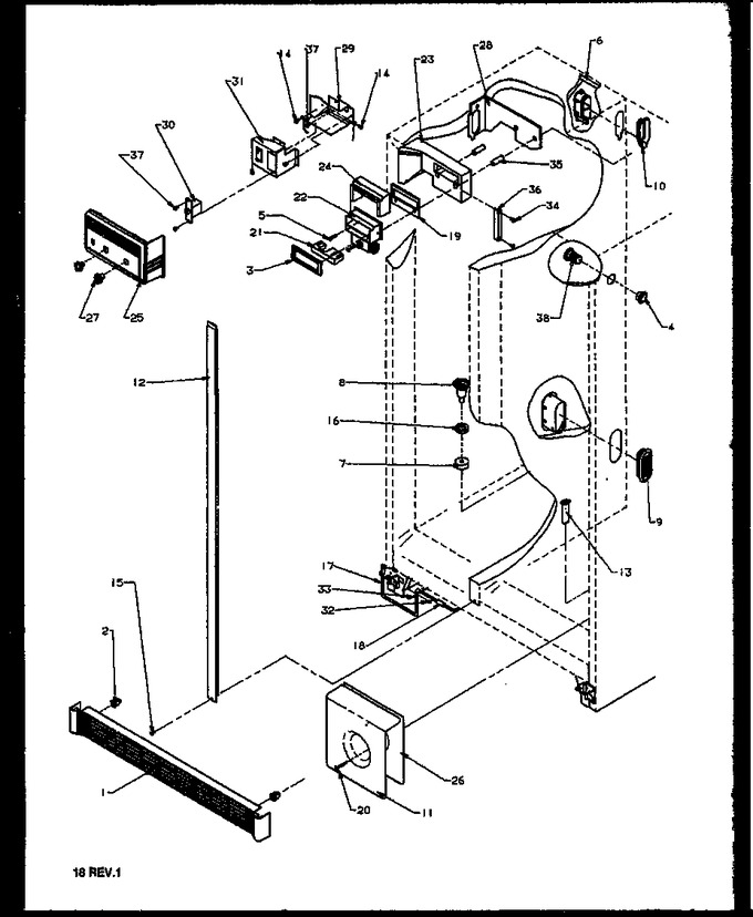 Diagram for 2599CIWEW (BOM: P1170601W W)