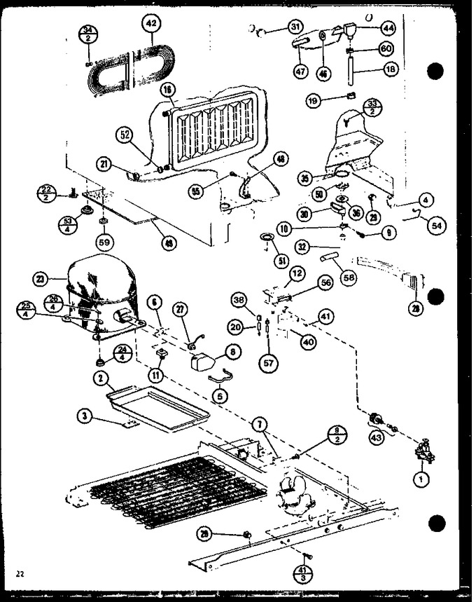 Diagram for 2599IW (BOM: P7731404W)