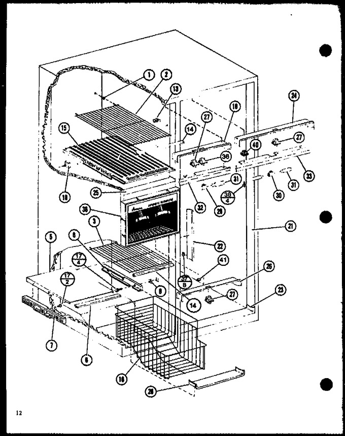 Diagram for 2599IW (BOM: P7731404W)