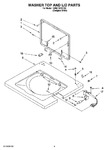 Diagram for 06 - Washer Top And Lid Parts