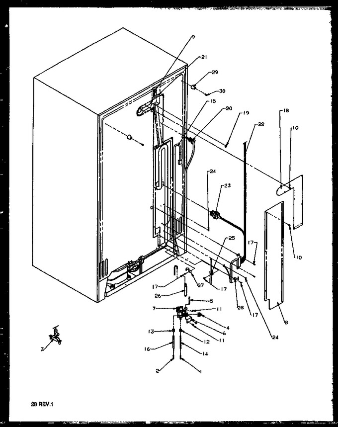 Diagram for 2599CIWEA (BOM: P1170601W L)