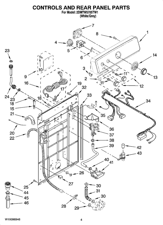 Diagram for 2DMTW5705TW1