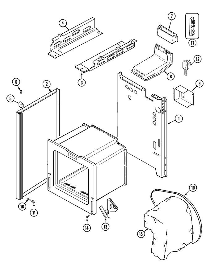 Diagram for 31003SAW