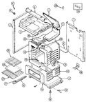 Diagram for 01 - Body/oven