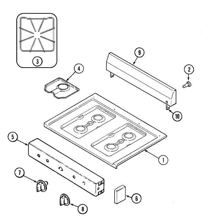Diagram for 3100SPW-K