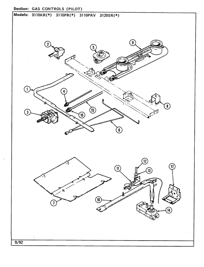 Diagram for 3110PRV