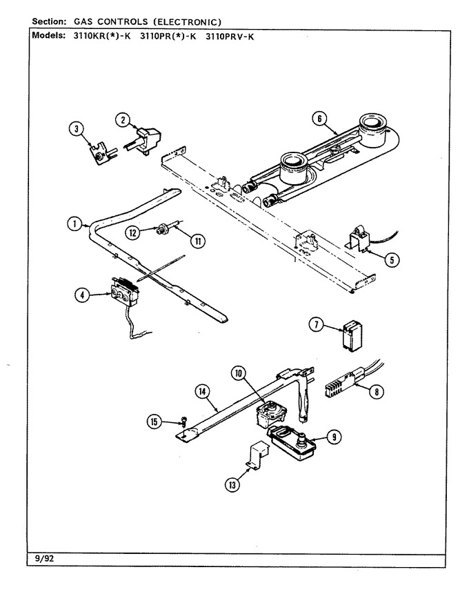 Diagram for 3110PRV-K