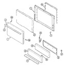 Diagram for 03 - Door/drawer (31203pax)