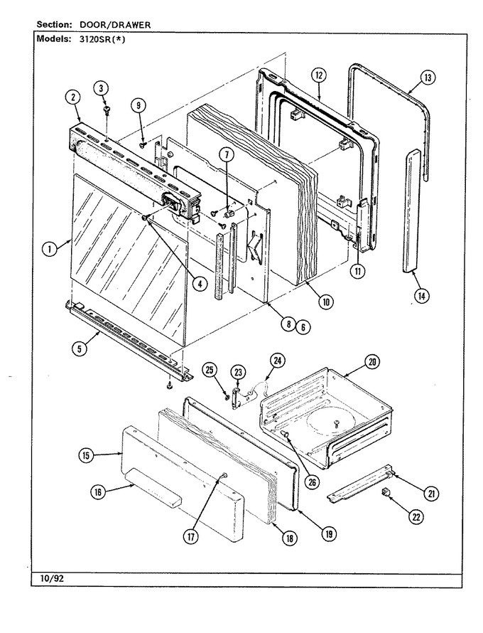 Diagram for 3120SRW