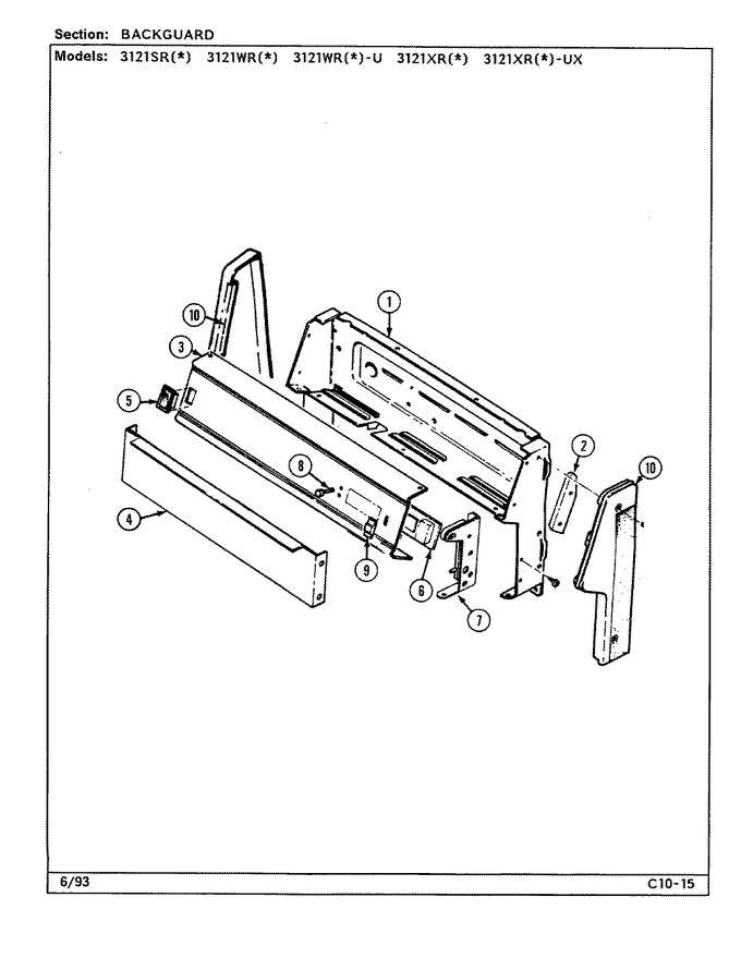 Diagram for H3221WTV