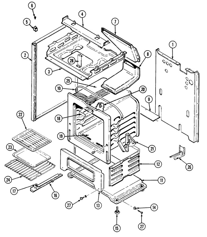 Diagram for 3126SRW