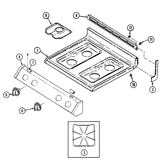Diagram for 3126SRW