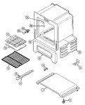 Diagram for 04 - Oven/base