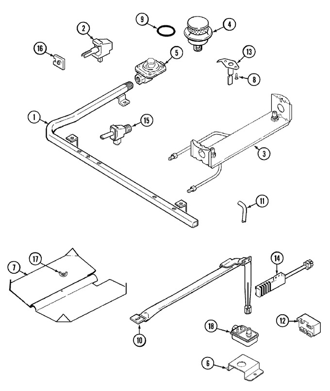 Diagram for CRG7700CAW