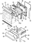 Diagram for 03 - Door/drawer (3187xtx Model)