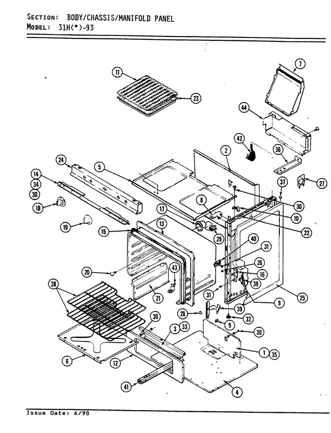 Diagram for 31HA-93KX-ON