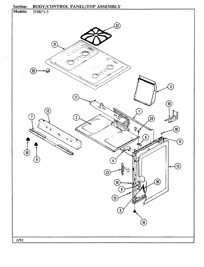 Diagram for 31MA-3KX-OC