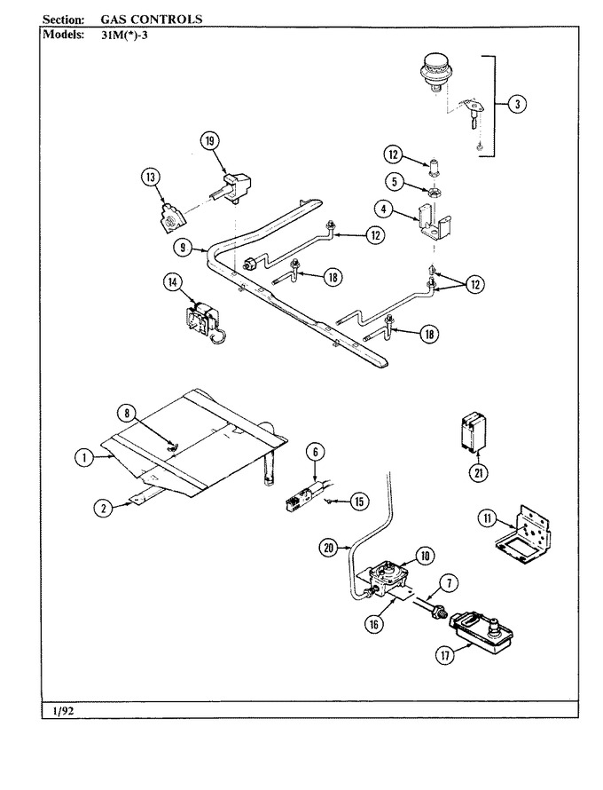 Diagram for 31MA-3KX-OC
