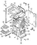 Diagram for 01 - Body/oven