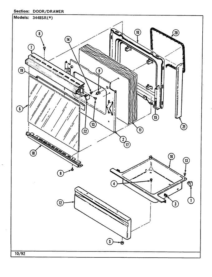 Diagram for 3448SRW