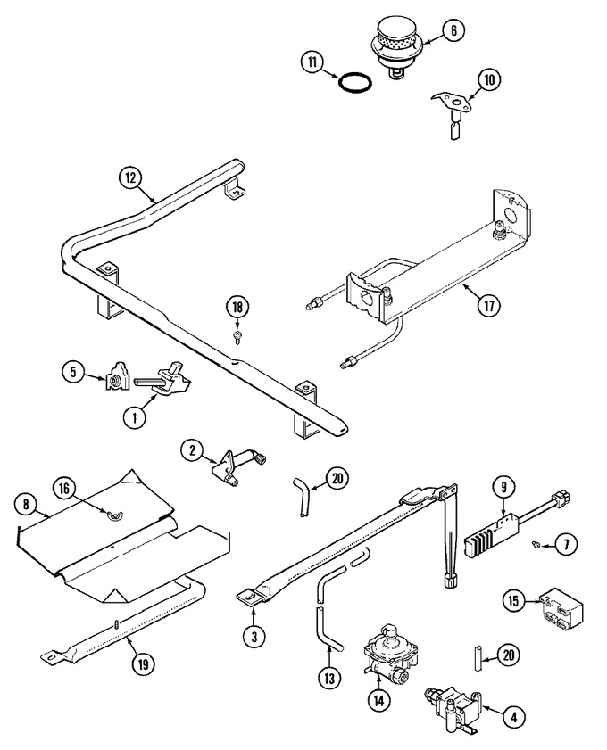 Diagram for 3458SVA