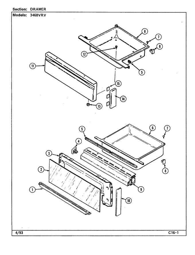Diagram for 3468VRV