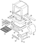 Diagram for 05 - Oven/base
