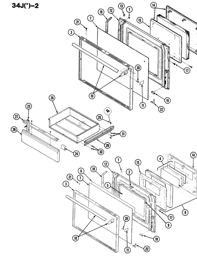 Diagram for 34JA-2CKXW-FS