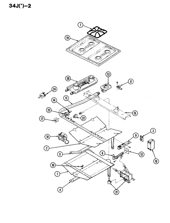 Diagram for 34JA-2CKXW-FS