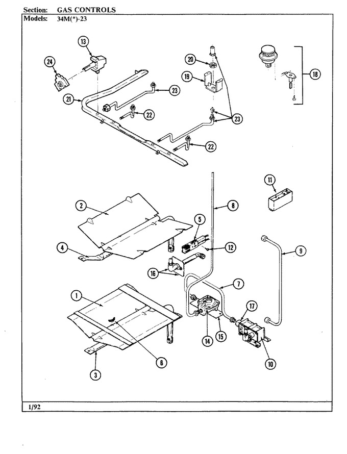 Diagram for 34MN-23CKX-ON