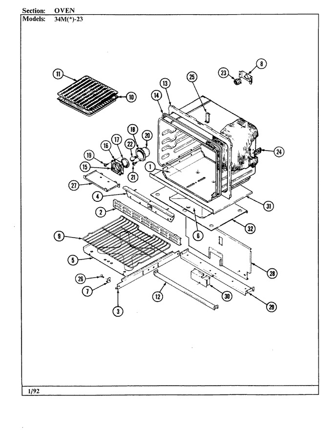 Diagram for 34MA-23CKX-ON