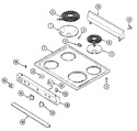 Diagram for 09 - Top Assembly/control Panel (ce3500ppx)