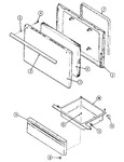 Diagram for 02 - Door/drawer (3500ppx)