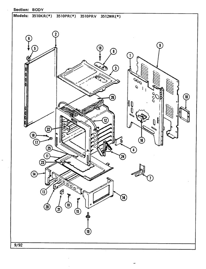 Diagram for 3512WRA