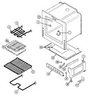 Diagram for 07 - Oven/base (ce3500ppx)
