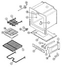 Diagram for 05 - Oven/base