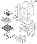 Diagram for 05 - Oven/base