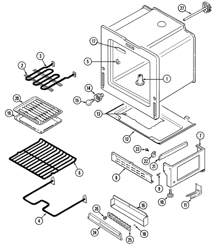 Diagram for 3521XRW