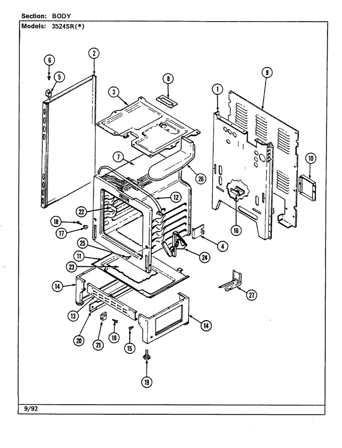 Diagram for 3524SRW