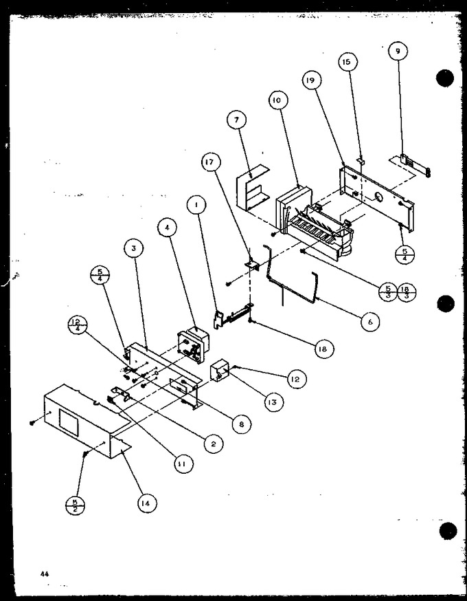 Diagram for 36541 (BOM: P1121702W W)