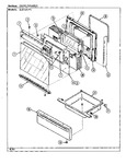 Diagram for 02 - Door/drawer (3527xpx)