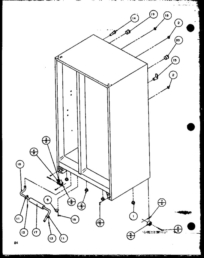 Diagram for 35531 (BOM: P1121905W W)