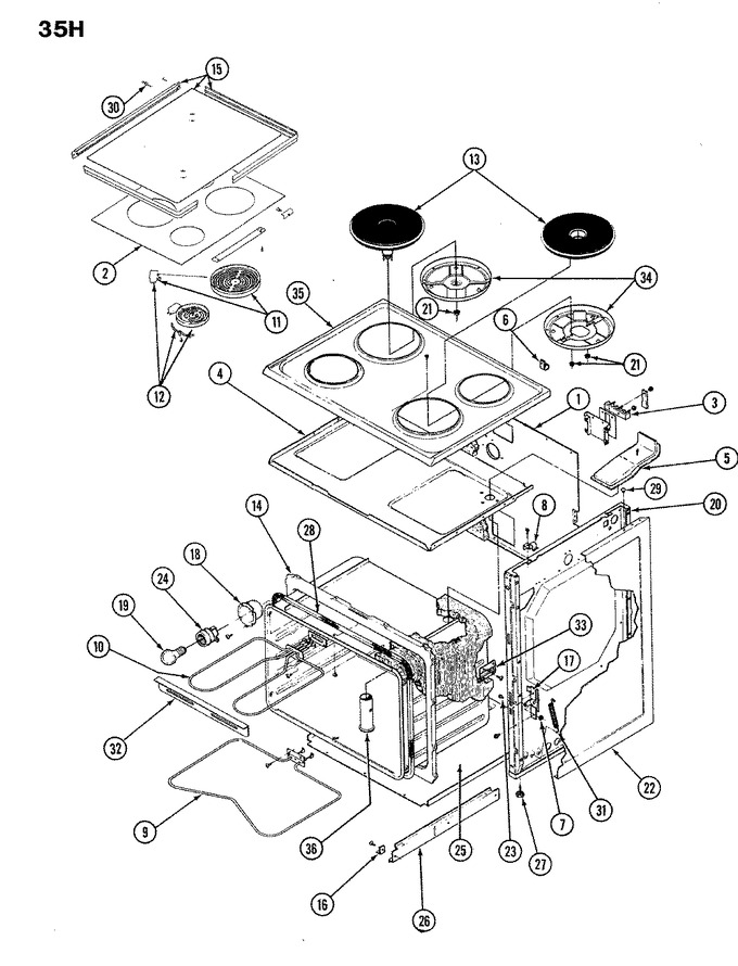 Diagram for 35HN-3EX-ON