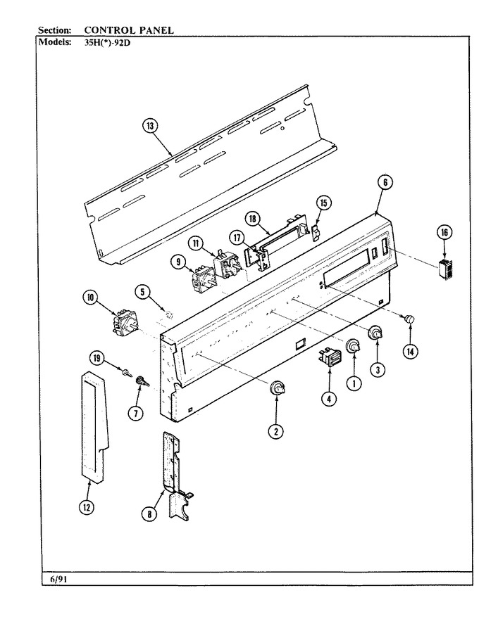 Diagram for 35HA-92DX-ON