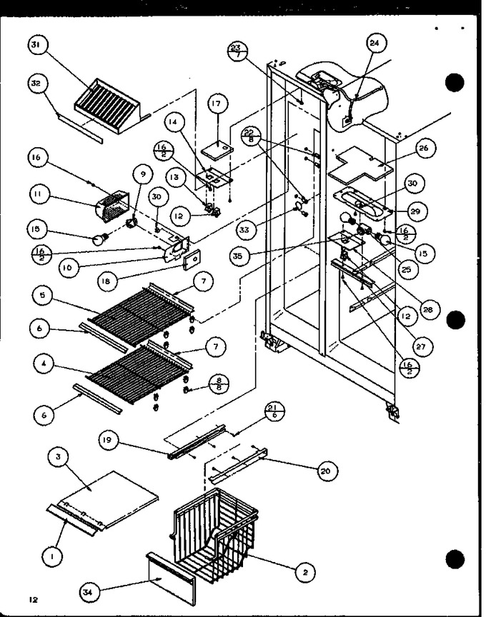 Diagram for 36088 (BOM: P1108702W)