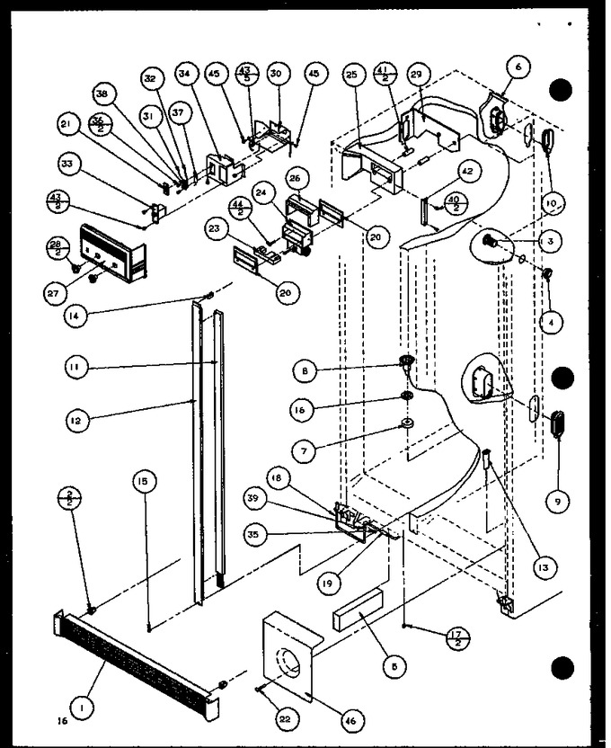 Diagram for 36088 (BOM: P1108702W)