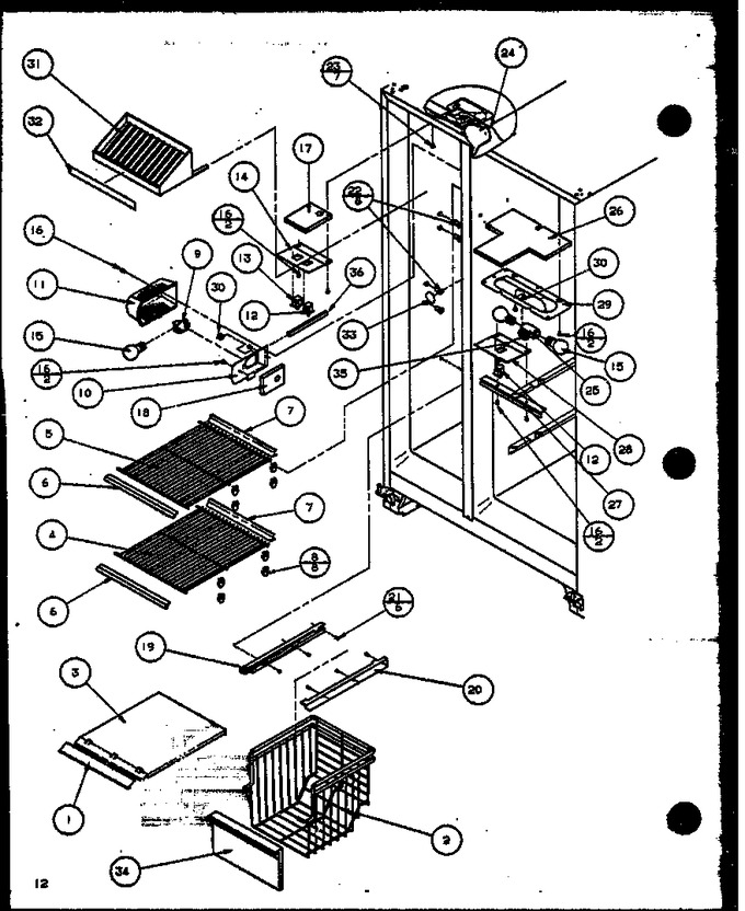 Diagram for 36091 (BOM: P1115903W)