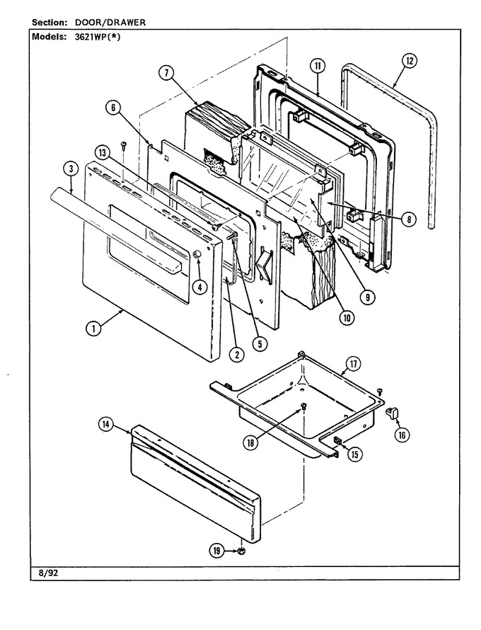 Diagram for 3621XPW