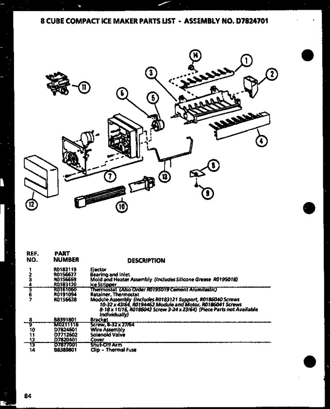 Diagram for 36578 (BOM: P1108508W)