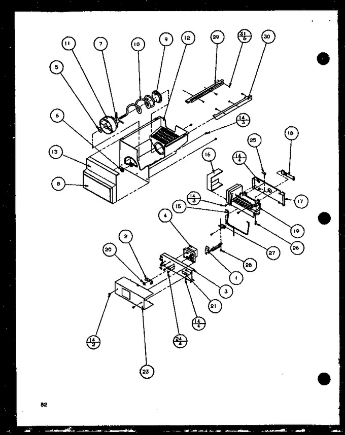 Diagram for 36261 (BOM: P1108602W)